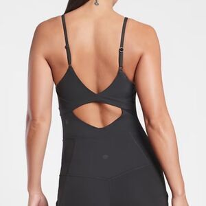 Athleta Ariel Black Bodysuit Size XL